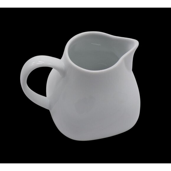 Pier 1 Imports Luminous White Porcelain Creamer & Sugar Bowl Set VGC - Picture 4 of 8